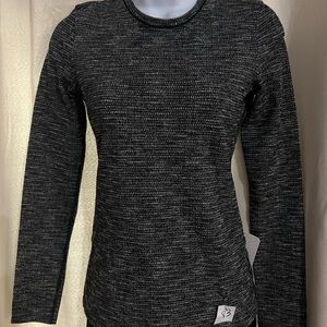 Lululemon Athletica Charcoal Crew Neck Sweater